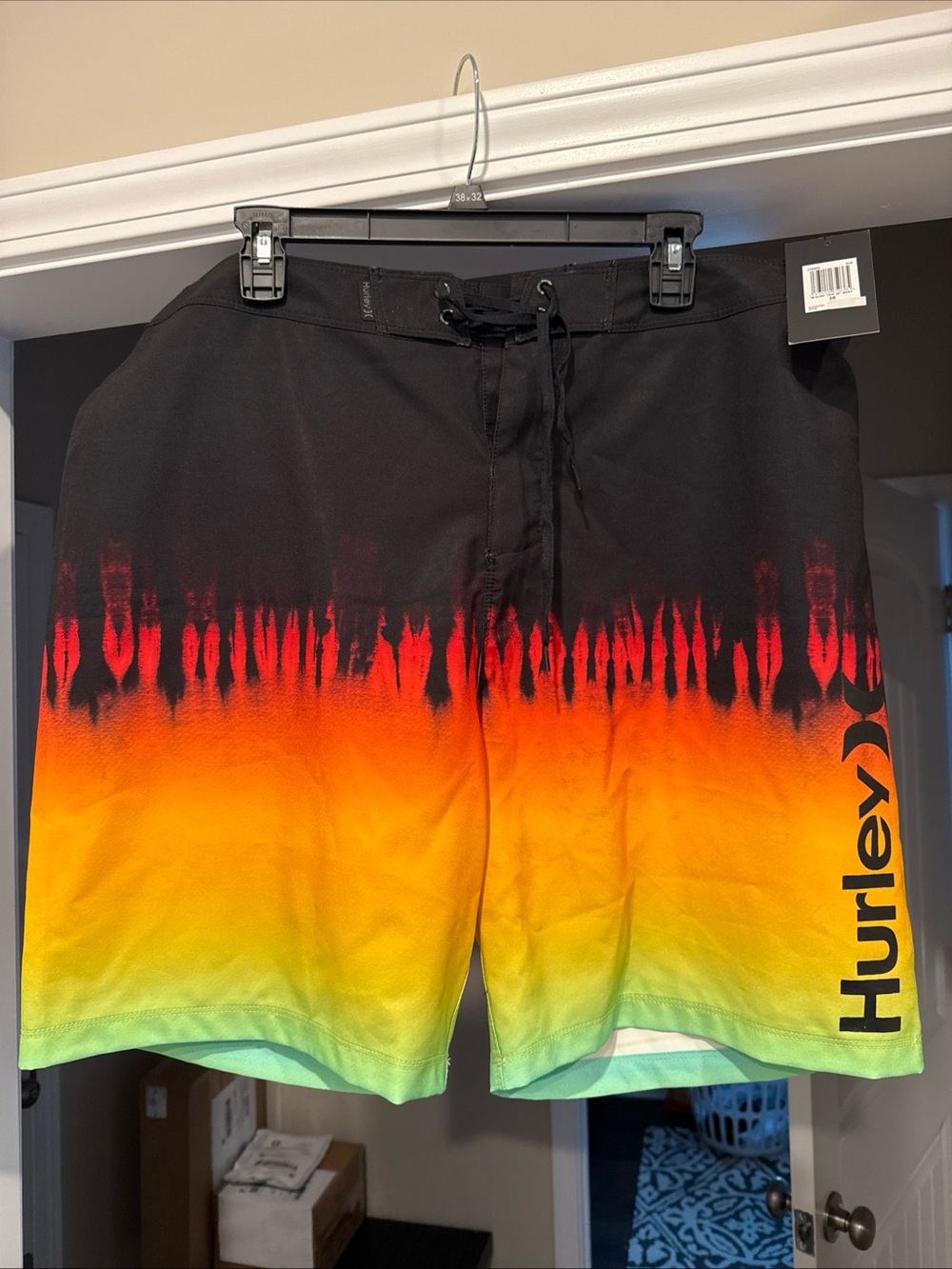 Hurley Boardshorts Men’s 38 Waist Swim Trunks Board Shorts